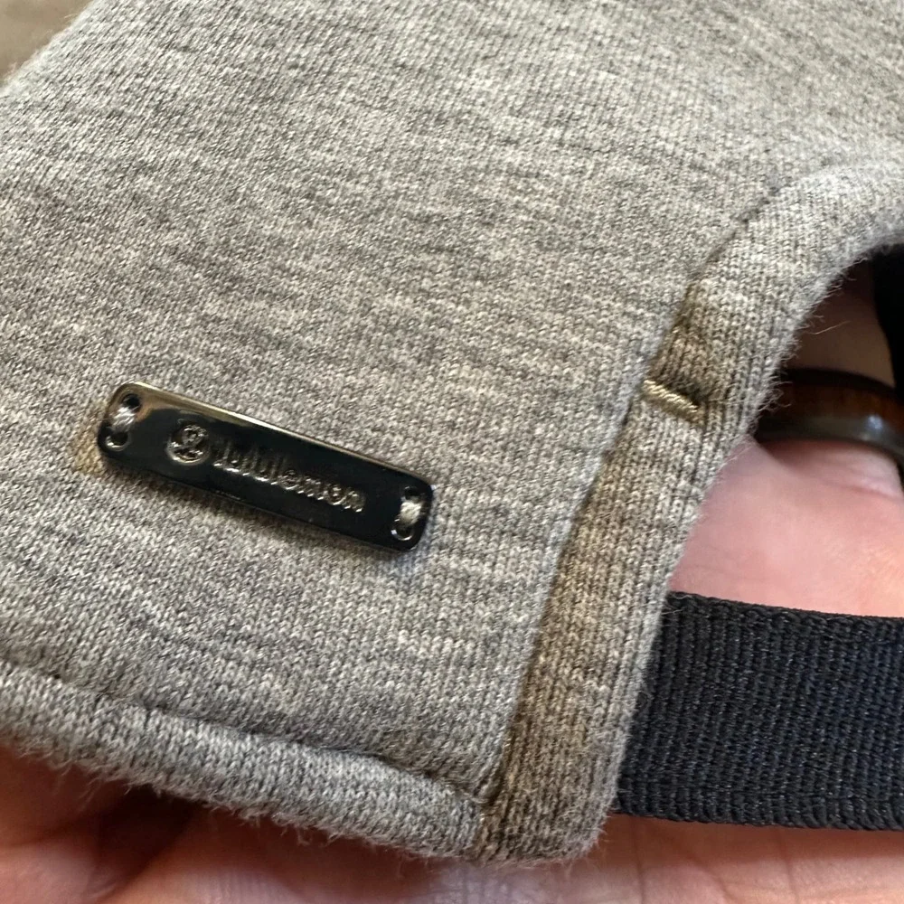 Lululemon Baller Baseball Cap‎ Unisex OS Grey Heathered Adjustable Hat Wicking